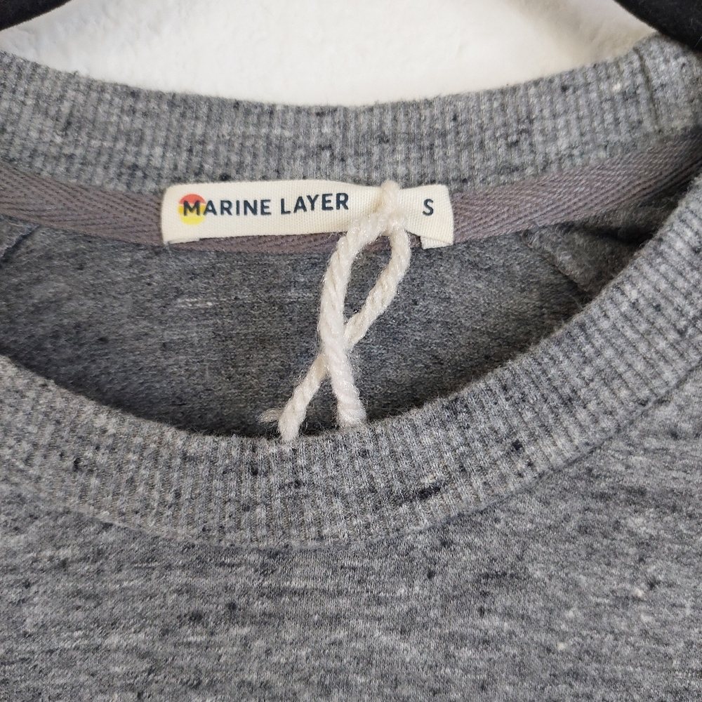 Marine Layer Brooke Sweatshirt Dress Size Small - Picture 5 of 11